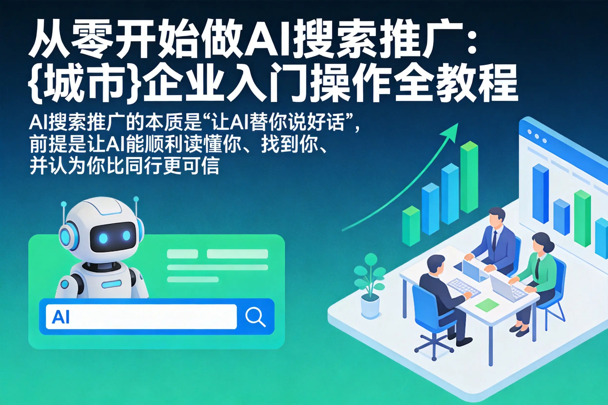从零开始做AI搜索推广：平乐企业入门操作全教程